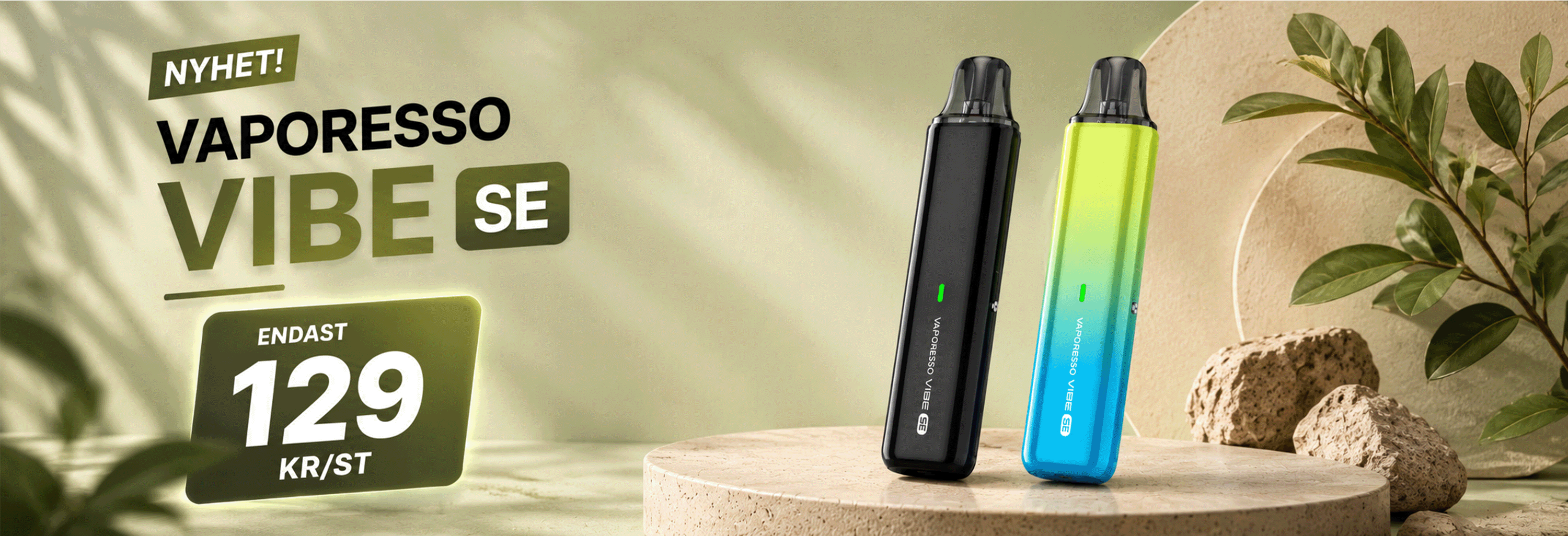 Vaporesso VIBE SE Banner