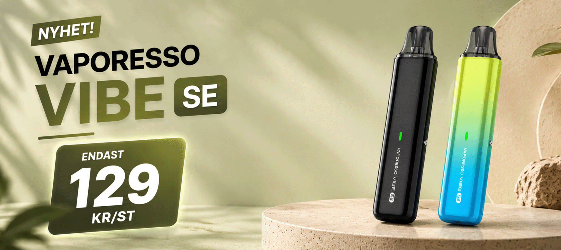 Vaporesso VIBE SE Banner