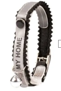 Katthalsband MyHome med reflex Svart