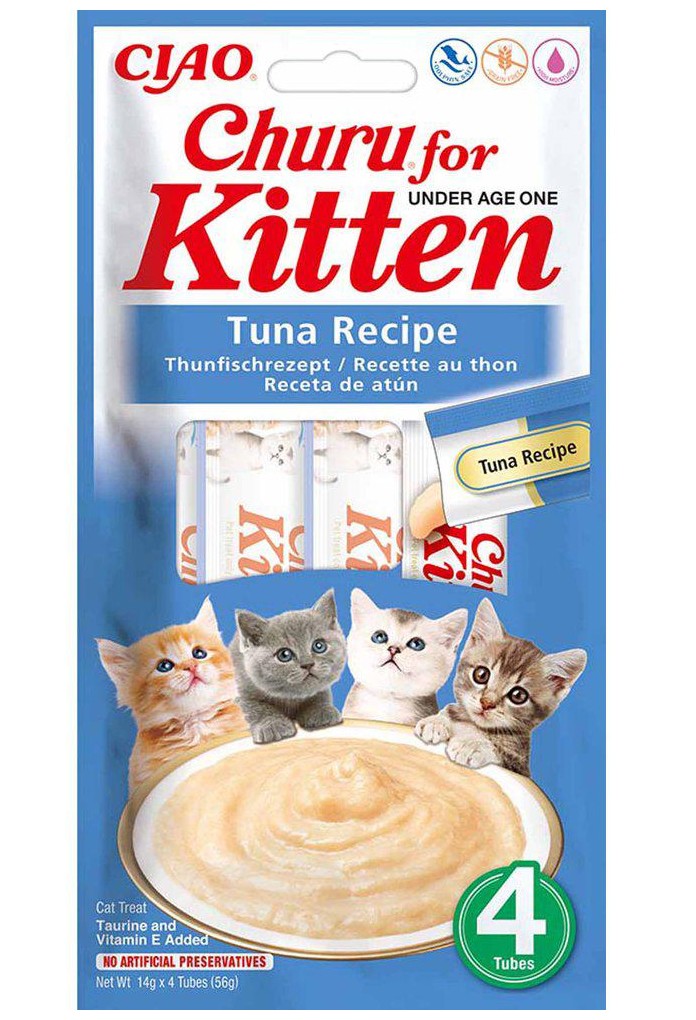 Kattgodis Churu Kitten Tonfisk