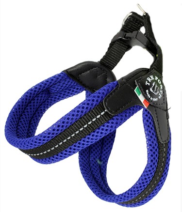 Kattsele Tre Ponti Mesh Blå