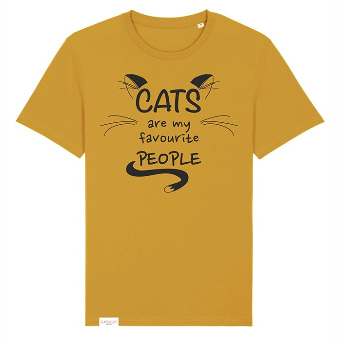 Supercat tshirt unisex Favourite Gul Medium
