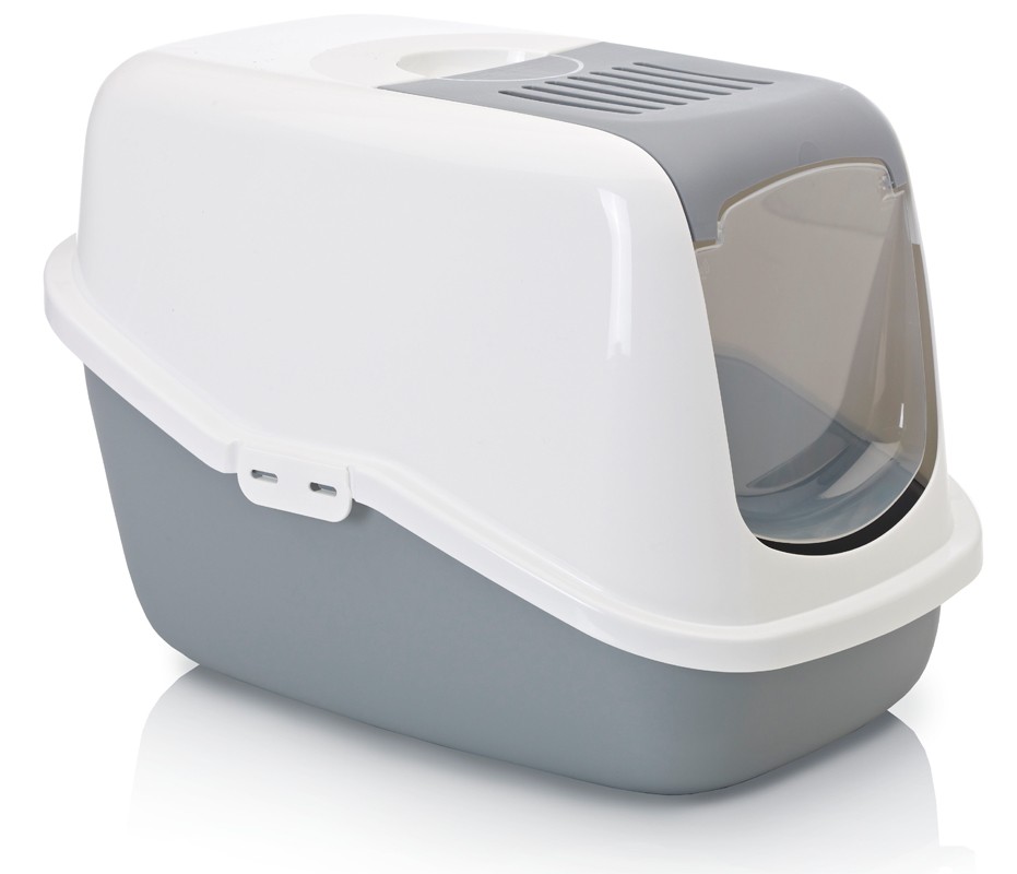 Kattlåda Nestor Grå