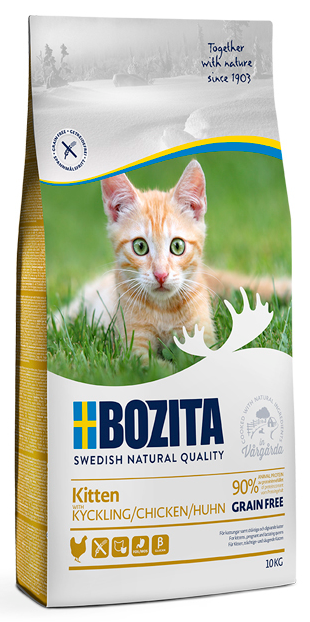 Bozita Kitten Grain Free Chicken 10 kg