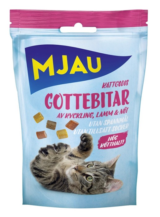 Mjau kattgodis mix