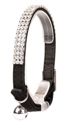 Katthalsband BlingBling Svart