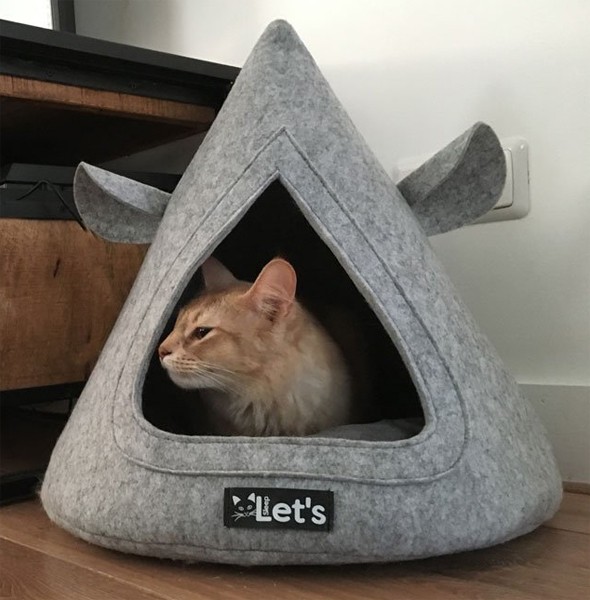 Igloo ljusgrå Let's Sleep Teepee