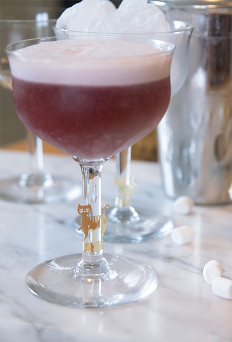 Glasmarkör kattmotiv