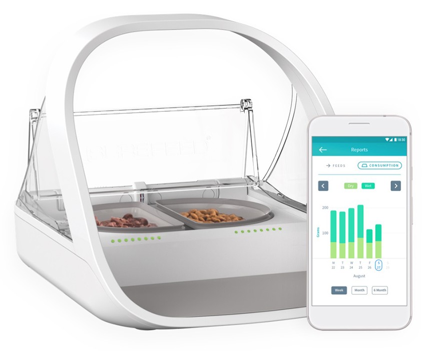 Microchip Pet Feeder CONNECT (med app-styrning)