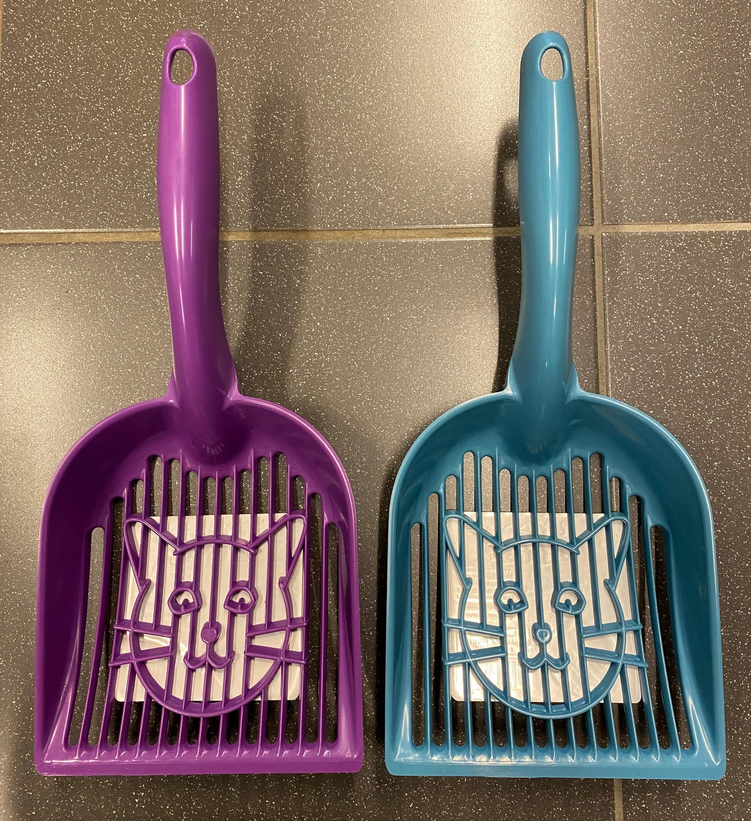 Litter lifter Beamer kattlådespade (stor) (Granite White)