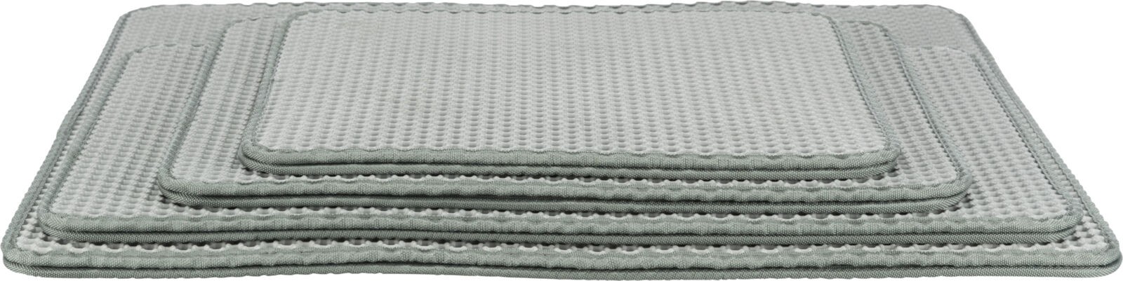 Matta till kattlåda - TrapperMat ljusgrå, 58 x 75 cm
