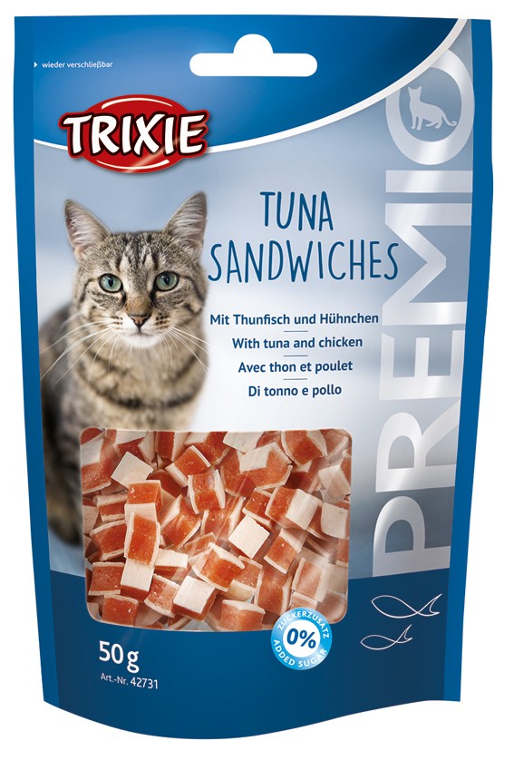 Kattgodis premio tuna sandwiches
