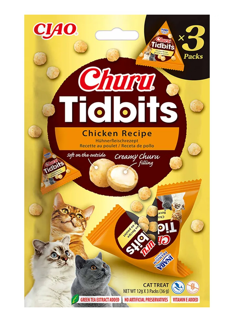 Churu Tidbits Chicken 3 st