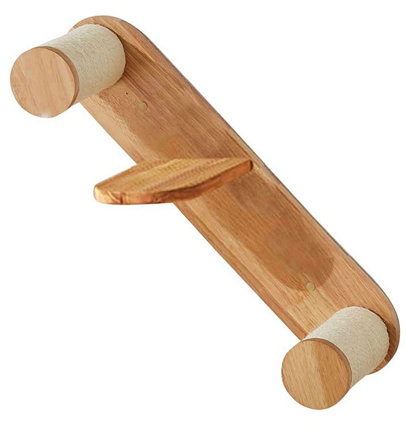 Katthylla vägg trappa