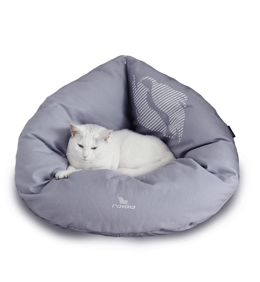 EMI modern catbed grå
