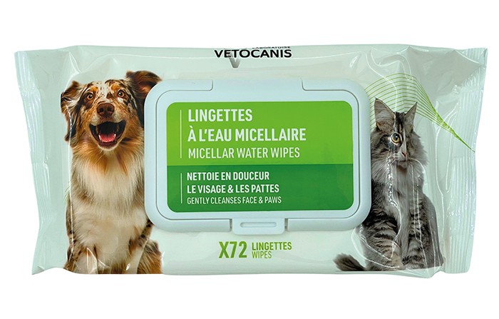 Våtservetter för katt och hund (72 st)