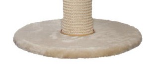 Kattens No.1 rund bottenplatta creme