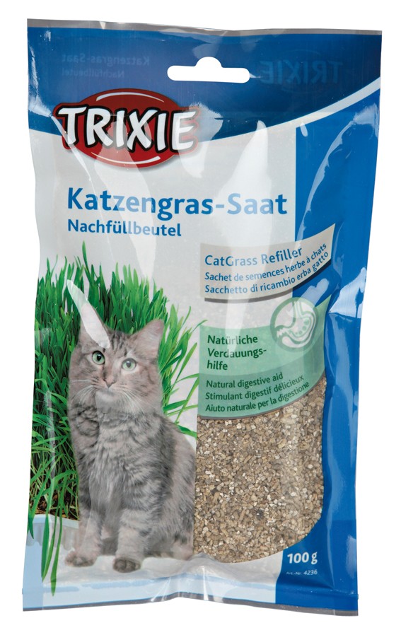 Kattgräs Refill - 100 g