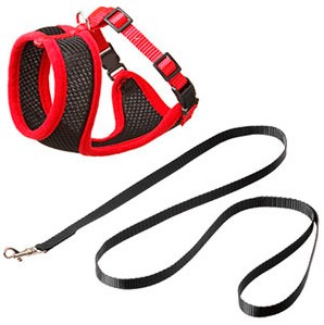 Original Harness Svart med röd söm Medium