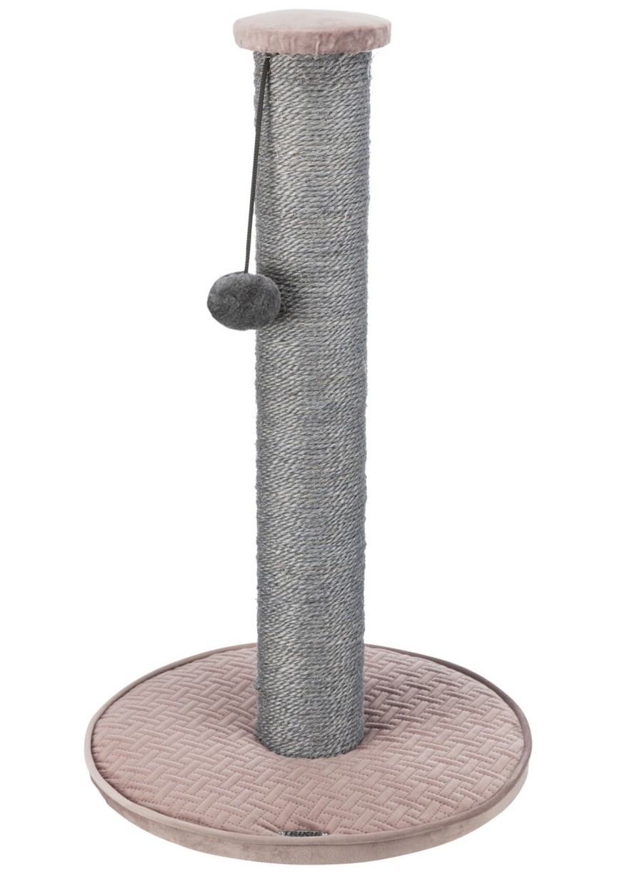 Klöspelare grå med rosa sammet