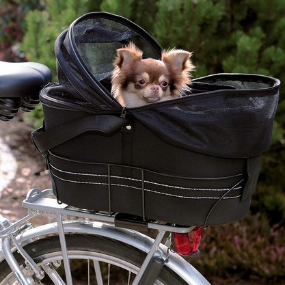 Cykelkorg och transportväska 2-i-1, pakethållare