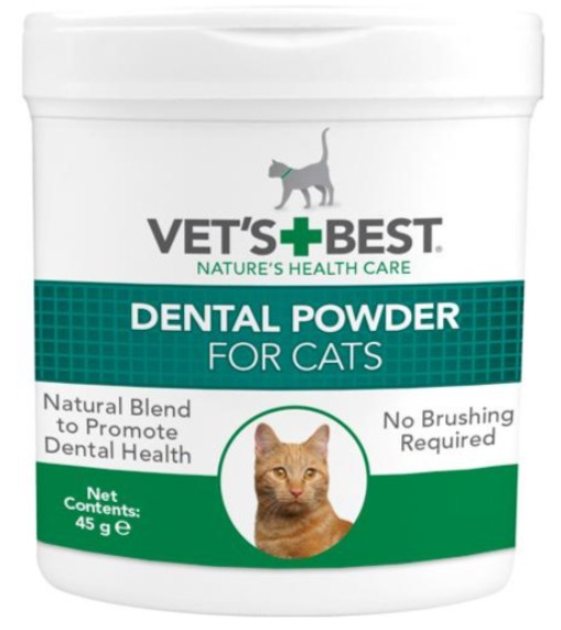 Tandvårdspulver för katt