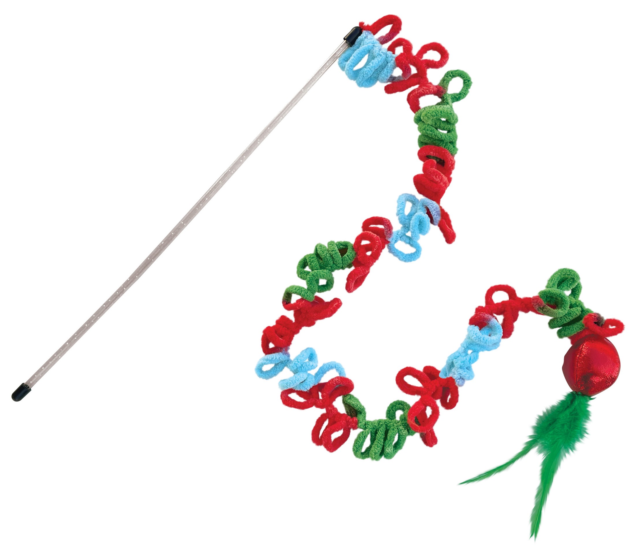 Kong Cat JUL Teaser Loopz Röd/Grön