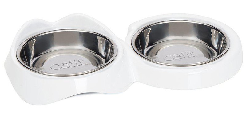 CatIt Pixi kattmatskålar dubbel