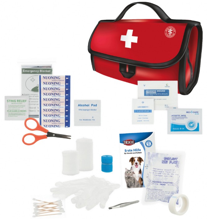 Första hjälpen, premiumkit för katt & hund
