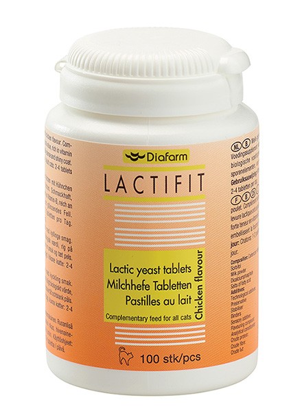 Jästtabletter med kycklingsmak för katt