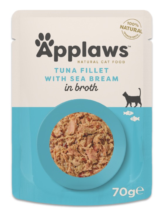 Applaws Tuna fillet with Seabream 70g