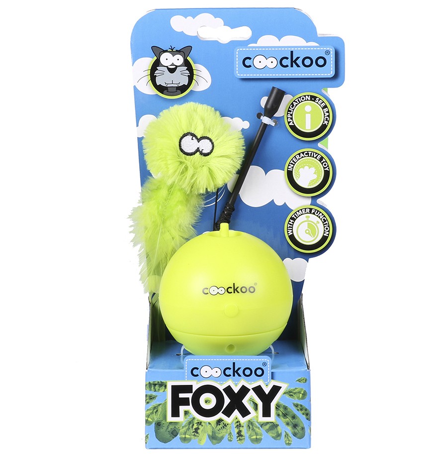 Kattleksak Coockoo Foxy Magic