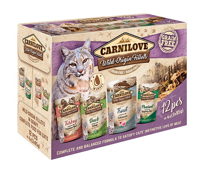 Carnilove Cat mix 12 x 85 g