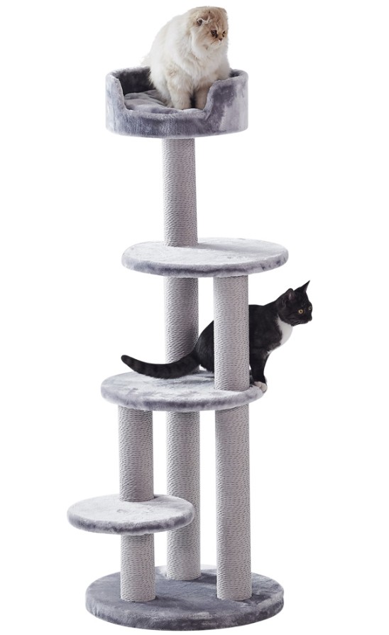 Klösträd MELO grå, 126 cm