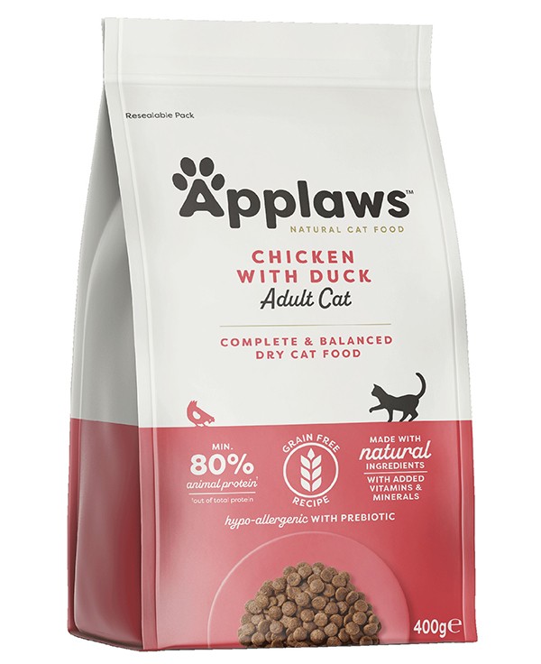 Applaws adult chicken and duck 400 g