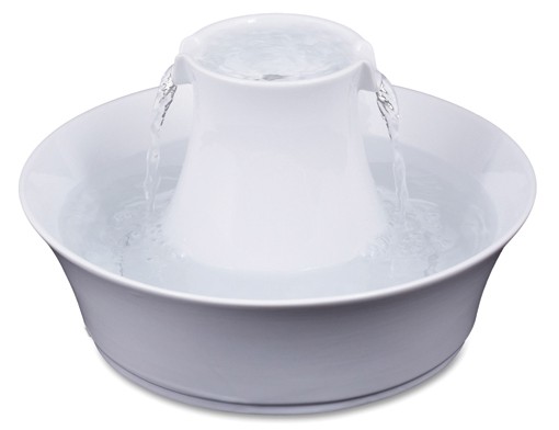 Vattenautomat Drinkwell Fontän Avalon Vit 2 liter