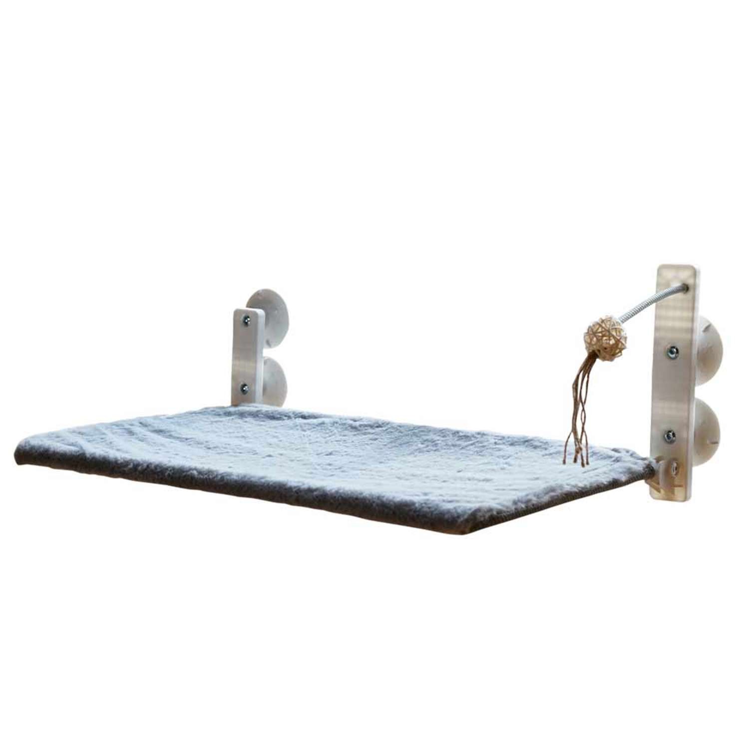 Fönsterbädd kattsäng med sugproppar