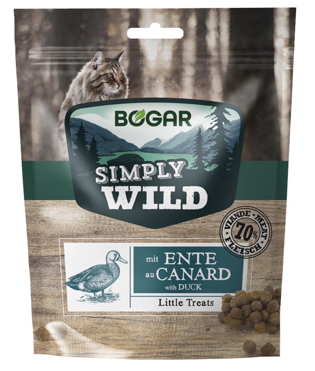 Simply wild little treats, duck