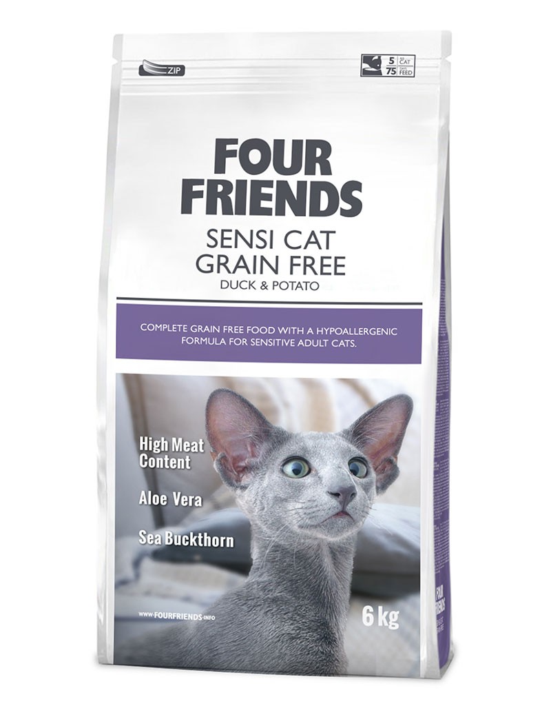 FourFriends SensiCat Grainfree 6 kg