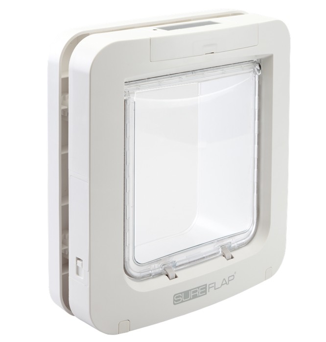 Kattlucka Sureflap microchip XL vit