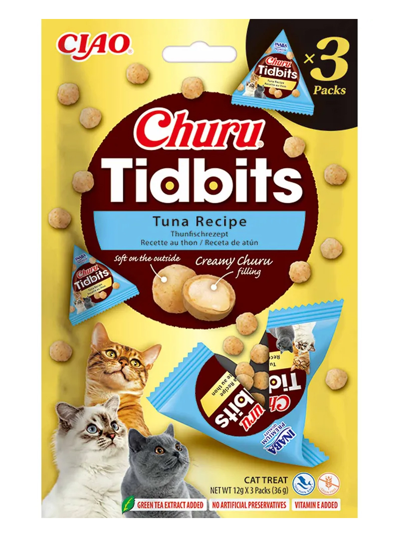Churu Tidbits Tuna, 3st