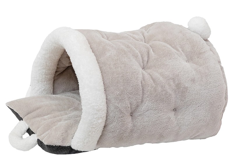 Kattbädd krypin beige