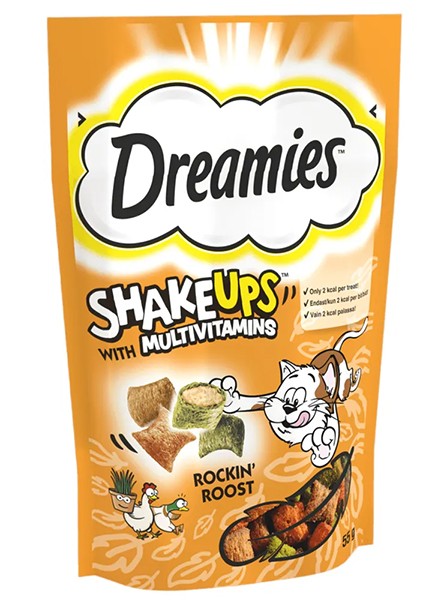 Dreamies Shake-ups Multivitamin Rockin' Roost