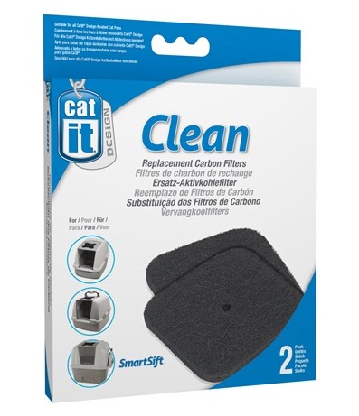 Catit Kolfilter till Kattlåda 2-pack