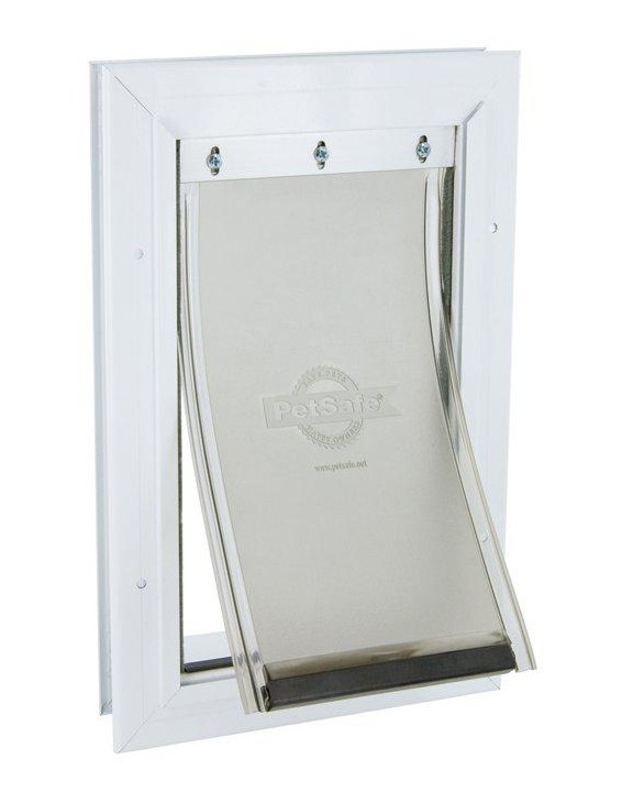 Hunddörr PetSafe Staywell Vit Aluminium S