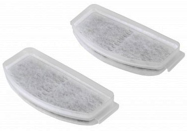 Vattenfontän Mango och Cascade kolfilter