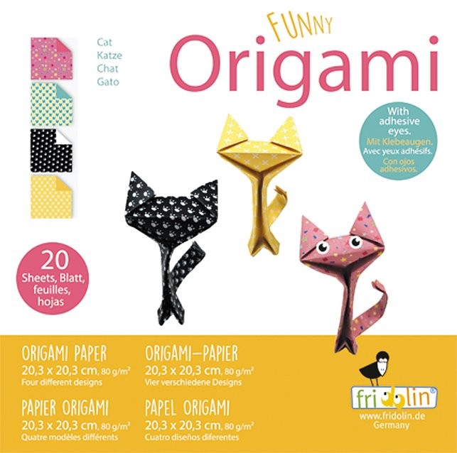Origami Funny Cats