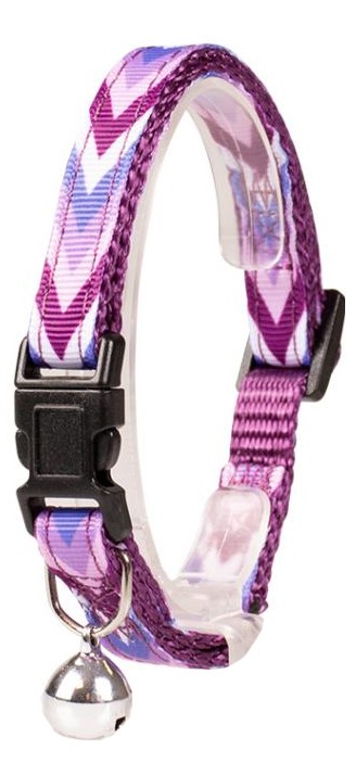 Katthalsband BOHO Lila