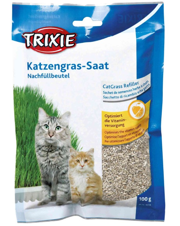 Kattgräs Refill Vitaminberikat - 100 g