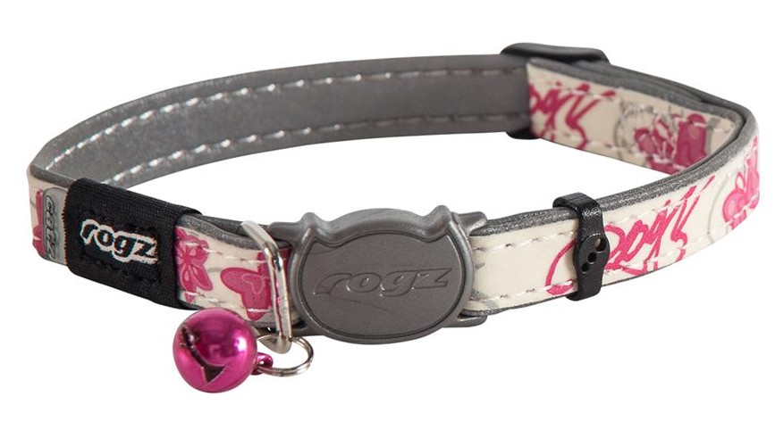 Katthalsband Glowcat rosa